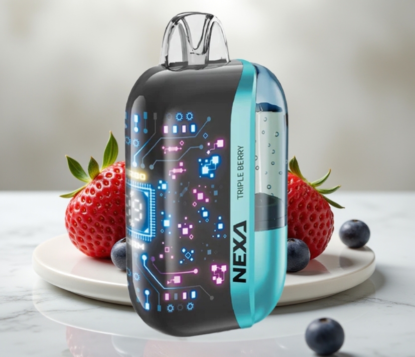 NEXA Ultra 50K Puffs Vape - Kolmekordne Marja: Revolutsiooniline Kogemus Eesti Vapinguturul 2025. aastal